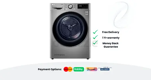 LG Sensor Dryer 9kg, Dual Inverter