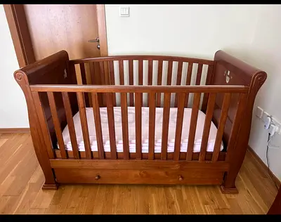 Beautiful Wooden Crib for Sale