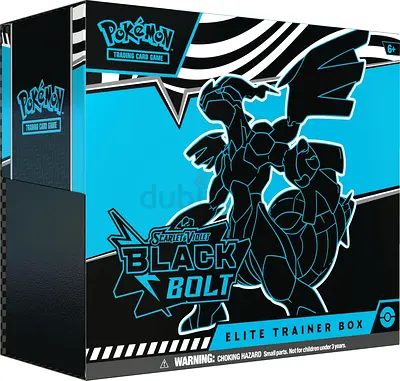 Scarlet  Violet  Black Bolt Elite Trainer Box