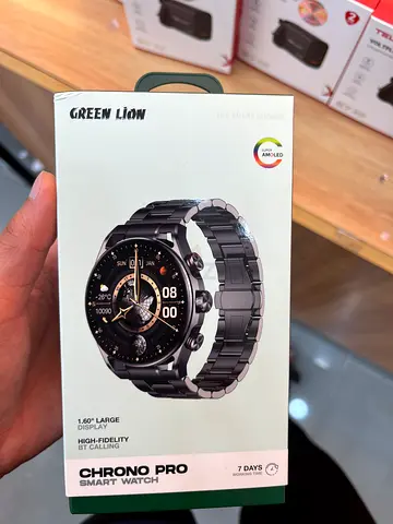 Green Lion Chrono Pro Smart Watch - Sleek and Functional