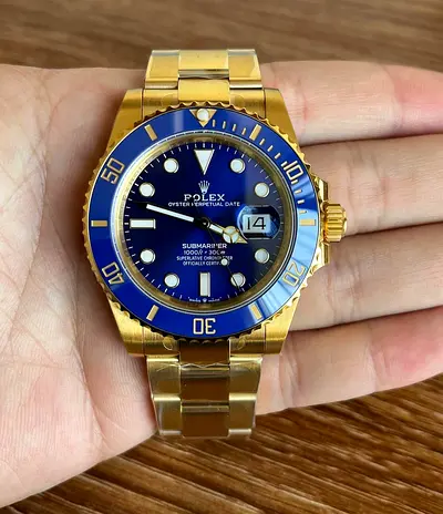 SC Rolex Submariner Gold 1-1