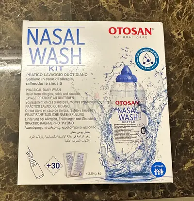 NEW Otosan Nasal Wash Kit - Gentle Relief for Little Ones and adults