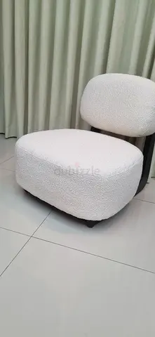 Cozy White Poufs for Sale