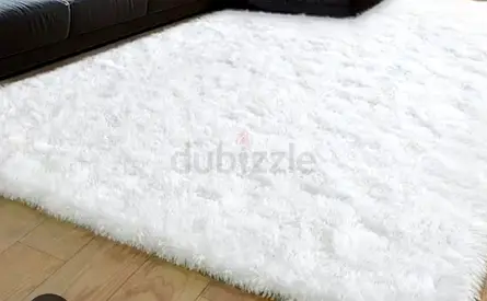 Cozy White Big Carpet for sale