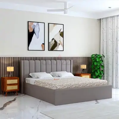 Modern and Stylish Bed with Beautiful Decor