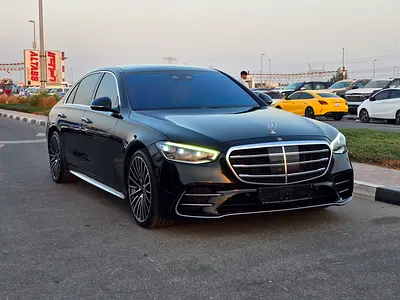 MERCEDES S 500 L 2022 GCC UNDER WARRANTY GARGASH