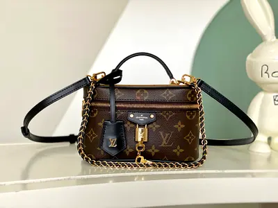 LV makeup bag