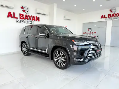 لكزس سجنتشر LX600 Signature Edition اسود / احمر خليجي وكاله الفطيم 2023