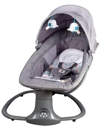 Cozy and Safe Baby Rocker with Soothing Sounds