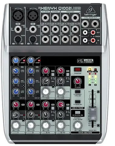 Behringer XENYX Q1002USB 10 input