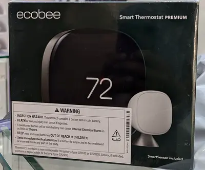 Ecobee Premium Thermostat – Brand New | WIFI | Smart Sensor