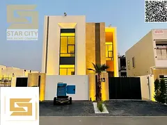 A villa at an affordable price, including registration fees, in one of Ajman's most prestigious 