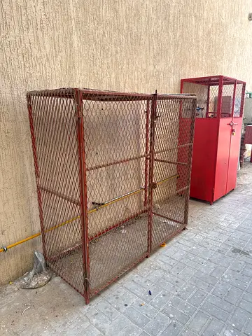 Gas Metal Storage Cage for Sale