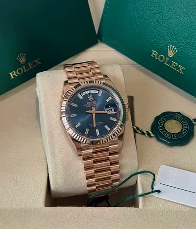 SC Rolex DayDate 36 Rose Blue 1-1