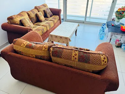 Used 3-seater, 2-seater Sofa with Center Table