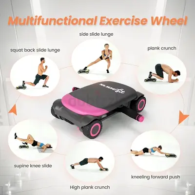 Multifunctional Exercise Wheel for Effective Workouts