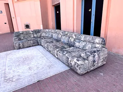 Comfortable L-Shaped Sofa with Aesthetic Design