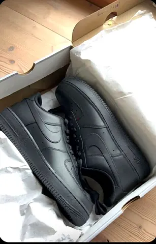 Brand New Black Nike Air Force 1 Sneakers