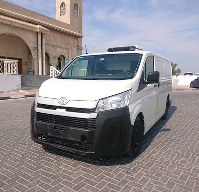 Hiace Chiller Van 3.5 litre, New Shape, GCC, Single Owner in Excellent Condition