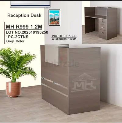 I selling new office reception table wood