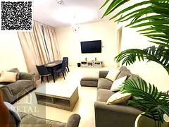 Monthly return 9000 dirhams, and installments over 7 years for the sale of a two-bedroom apartment w