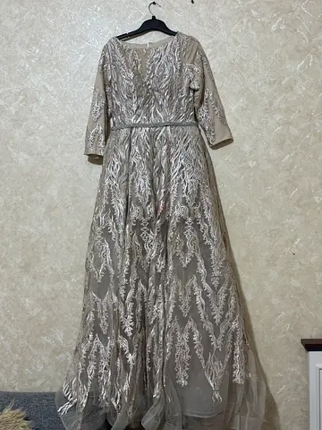 Elegant Embroidered Evening Gown