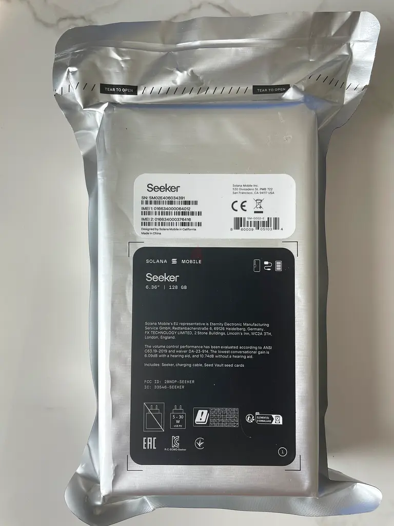 Solana Seeker Phone – BRAND NEW SEALED BOX | dubizzle Abu Dhabi