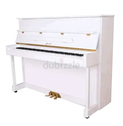 Ritmuller Upright Piano RS118 White