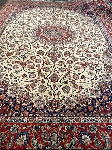 Isfahan Silk and wool