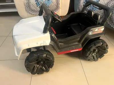 Kids Electric Ride-On Car -  Hummer-Style | Seats 2 Kids | Remote Control + Pedal Drive