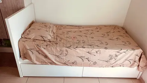 Functional Single Bed with Storage