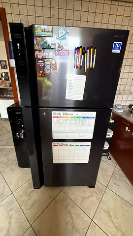 Hitachi Top Mount Refrigerator 710 Liters - Brilliant Black (RV710PUK7KBBK) Free DELIVERY +WARRANTY