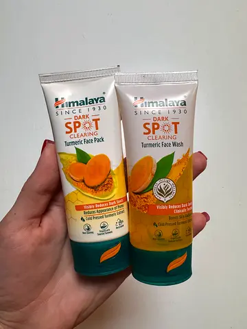 Natural Turmeric Face Pack and Mask Set from Himalaya