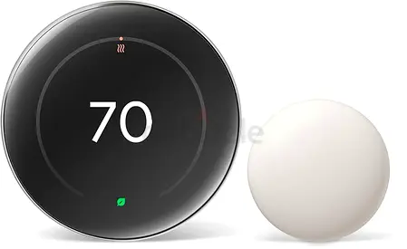 Google Nest Learning Thermostat (4th Gen) with Nest Temperature Sensor