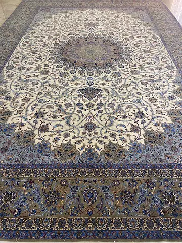 Isfahan Silk and wool