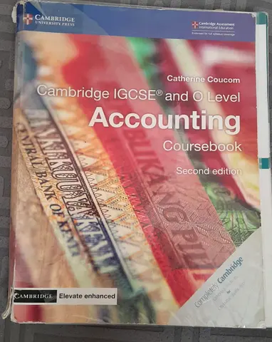 IGCSE Accounting second edition book