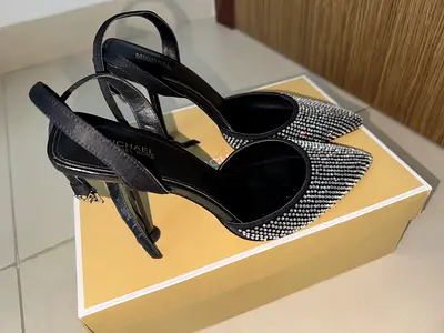 Elegant Michael Kors Heels with Rhinestones