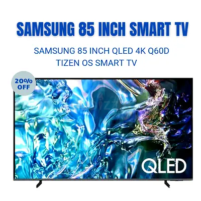 Samsung 85 Inch QLED 4K Q60D Tizen OS Smart TV