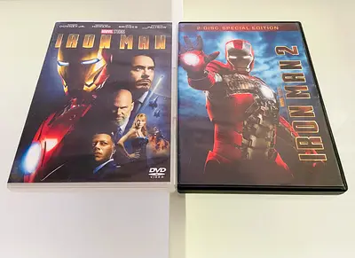 2 Iron Man Movie DVD’s