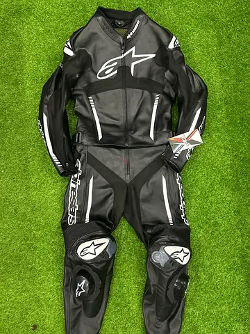 Alpinestar Motorcycle Motorbike Racing CE Leather Track Suit