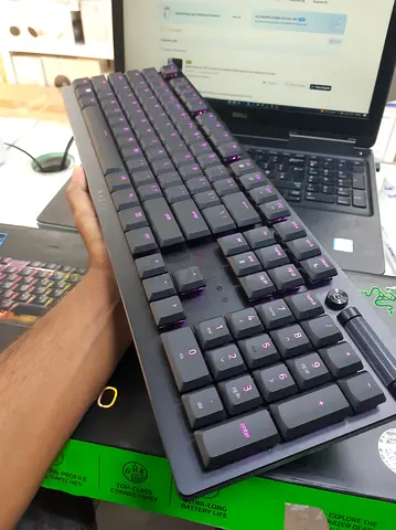 Deathstalker v2 pro Gaming Keyboard with Customizable RGB Lighting