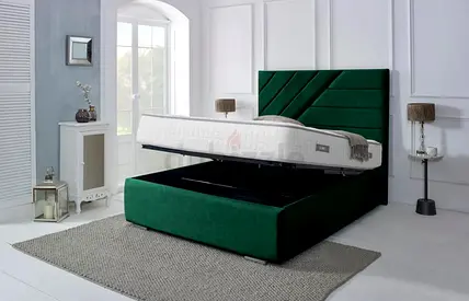 Customised Queen Size Elegant Design Hydraulic Storage Bed