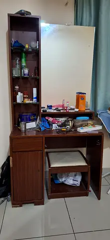 Elegant and Functional Dressing Table with Mirror