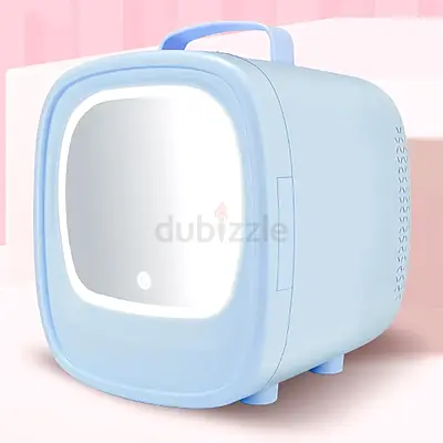 MegLob 6L Beauty Refrigerator, Perfume Lipstick Mask Cosmetic Skin Care Refrigerator, Hot And Cold