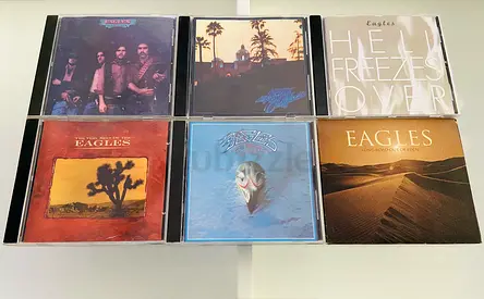 6 Eagles Music CD’s
