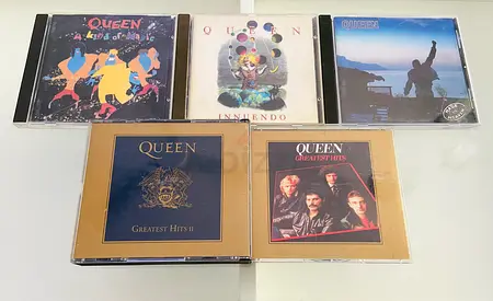 5 Queen Music CD’s