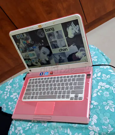 Vintage Sony Pink Laptop in Great Condition (price negotiable)