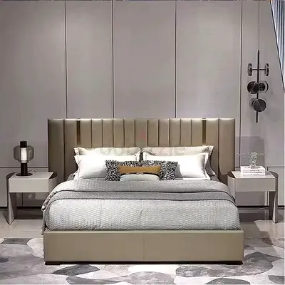 Elegant beautiful 200*200 Super king size Bed
