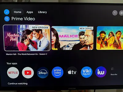 32” TV with Google Remote and Google Chromecast