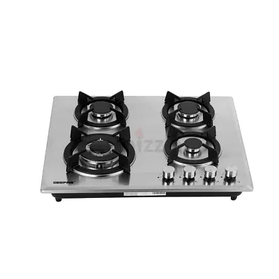 Premium 4-Burner Gas Cooktop for Sale with gas cylinder